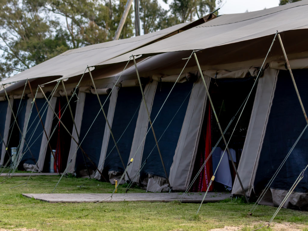 Toiles de tente résistantes au climat de la pampa